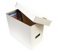 (2) Graded Comic Storage Boxes - Holds 35-40 Graded Comic Books - WHITE by Max Pro