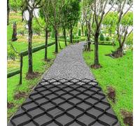2" Gravel Grid Paver System - Ground Stabilizer for Patios, Driveways, Light Vehicle Access, and Hangar Bases -, Permeable, Easy to Install