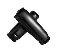 2 Grip Dumbbells Walking Weight Set Portable Soft Running Dumbbells with Wrist Strap for Sports Fitness Training 0.45kg Each- Black