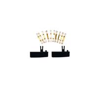 Carrera 20020366 2 guide keels incl. 8 double grinders Slot Car Track Accessory, Multicoloured, 6 x 1 x 15.5 cm, Digital 124