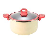 2 Handle Non Sticky Equipment Pressure Cooking Pot - Pressure Cooker for Open Fire Induction Gas - for Housewife Chefs Professionals Enthusiasts Meat Vegetables Spareribs Stewing Heavy Duty