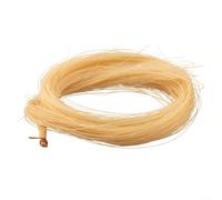 2 Hanks 74cm 29 Inch Mongolian, Violin Cello Bow Hair Horsehair White Natural for String Instruments