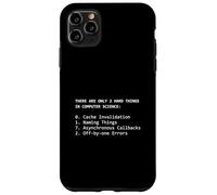 2 Hard Things Computer Science Cache Invalidation Naming Case for iPhone 11 Pro Max