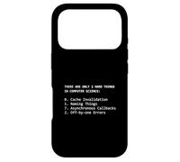 2 Hard Things Computer Science Cache Invalidation Naming Case for iPhone 17 Pro
