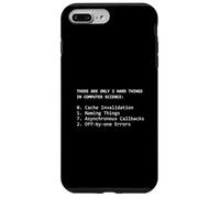 2 Hard Things Computer Science Cache Invalidation Naming Case for iPhone 7 Plus/8 Plus