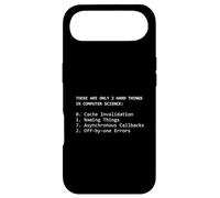 2 Hard Things Computer Science Cache Invalidation Naming Case for iPhone Air