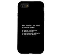 2 Hard Things Computer Science Cache Invalidation Naming Case for iPhone SE (2020) / 7/8