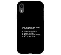 2 Hard Things Computer Science Cache Invalidation Naming Case for iPhone XR