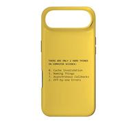 2 Hard Things Computer Science Funny Programmer Coding Meme Case for iPhone Air