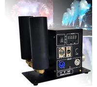 2 Head CO2 Fog Machine with DMX512 Control,Multi-Angle CO2 Jet Machine,Adjustable Angle Air Column Smoke Machine,Jet Height 5-6M for Parties Birthday Parties Wedding Scenes Celebrations Parties