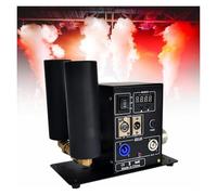 2 Head Double Head CO2 Fog Machine,CO2 Cannon Mini Blaster,Cold Smoke Column Machine DJ Stage,DMX 512 Control,Multi-Angle and 16.4-19.7ft Jet Height for DJ Concerts Parties Birthday Wedding