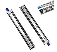 2 Heavy-Duty Ball Bearing Drawer Slides Table Extension Slides Keyboard Slides Bottom Mount Tray Accessories Smooth Glide Sliding Mechanism for Easy Use
