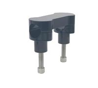 2" Height 1.25" Handlebar Riser Top Cover Clamp Mount For Touring For Road Glide For Dyna For Bob For Softail Risers