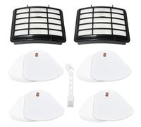2 HEPA + 4 Foam & Felt Filters Fit for Shark Navigator Lift Away NV350, NV360, NV351, NV352, NV355, NV356E, NV357, NV370, NV391, UV440, UV490, UV540, UV541, Part # XFF350 & XHF350 Replacement Filter