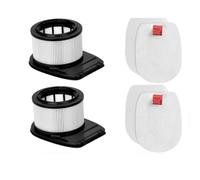 2 Hepa FIlter + 2 Foam & Felt Filter Replacement for Shark iz201ukt iz201uktsb iz251uk iz251ukt iz202uk iz202ukt iz252uk iz252ukt iz103ukgb Pet Cordless Stick Vacuum Cleaner