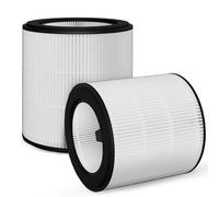 2 HEPA filters for Philips air purifiers [AC0820, AC0819] - replaces FY0194/30 - replacement filter for clean air & allergy relief