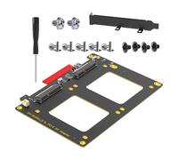 2 High capacity storage solution with SFF8639 to PCIE 8X interface adapters