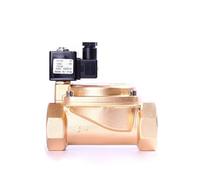2" High Pressure Normally Closed Brass Solenoid Valve 2Way 2 Inch 12V 220V 110V 24V Solenoid Valve(0927700-viton,12VDC)