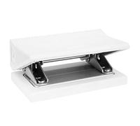 2 Hole Punch, 12 Sheets White Paper Punch Manual for Home for Office