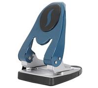 2 Hole Punch 50 Sheet Capacity, Manual Heavy Duty Paper Puncher for Home Office Supplies, Blue