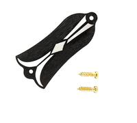 2 Holes Decorative Protections Case Bells Shape Guitar Trusses Rod Cover With Screws Guitar Accessories Shape Trusses Rod Cover Plate With Screws