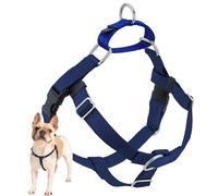 2 Hounds Design Freedom No-Pull No Leash Harness Only, 5/8-Inch, Medium, Navy Blue
