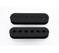 2 Humbucking Plastic Bobbins Black Slug Side/Pole Side Allparts PU-6910-023