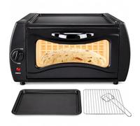 2-In-1 15L Electric Pizza Oven 2100W With Glass Door
