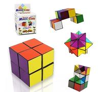 2 in 1, 3D Puzzle, Infinity Cube,Transforming Magic Puzzle,Creative,Toys Games from 6-9 years Young Children,3D Magic Cube Gifts