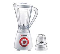 2 in 1 400W Electric Multi Food Blender with Grinder Smoothie Processor Gift RED