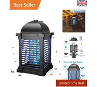 2-in-1 4300V UV Fly Killer - Environmentally Friendly Bug Zapper for Home Safety