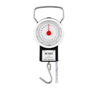2 in 1 50lb Manual Luggage Weighing Scale with 1M Measuring Tape Hook