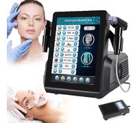 2 in 1 Acne Scar Removal Microneedle Beauty Machine,Depth 8 Fractional RF Microneedling Face Lifting Machine