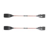 2 in 1 Adjustable Kayak Paddles, Telescopic Aluminium Oar, Ergonomic Blade, Non Slip , Easy to Store and Carry