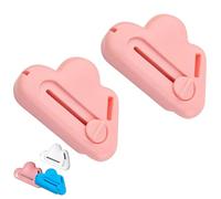 2-in-1 Adjustable Seam Guide with Built-in Seam Ripper, Magnetic Seam Guide for Sewing Machine, Multifucntional Magnetic Seam Guide with Scale for Sewing Clothes and Needle Work (Pink,Pink)