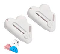 2-in-1 Adjustable Seam Guide with Built-in Seam Ripper, Magnetic Seam Guide for Sewing Machine, Multifucntional Magnetic Seam Guide with Scale for Sewing Clothes and Needle Work (White,White)