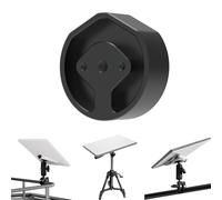 2 in 1 Aluminum Alloy Tripod Mount Adapter for Starlink Mini - 1/4"~20 and 3/8"~16 Threaded - Enables Tripod, Fixing Clamp or Other Bracket Fixing - Use with Pipe Adapter