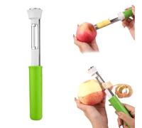 2-in-1 Apple Corer and Peeler, Stainless Steel Apple Corer Fruit Corer Apple Peeler Corer Apple Peeling Tool and Apple Corer Tool for Home Restaurant Kitchen Tools