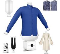 2-in-1 Automatic Hot Air Dryer & Iron, 8-Min Quick Ironed Dry, Hands-Free, Adjustable to XXL, Gentle for Shirts & Shoes