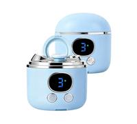 2-in-1 Automatic Nail Clippers with Magnifying Glass, LED Light, Dust Storage, 3-Speed Rechargeable Adult Fingernail Trimmer