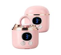 2-in-1 Automatic Nail Clippers with Magnifying Glass, LED Light, Dust Storage, 3-Speed Rechargeable Adult Fingernail Trimmer