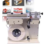 2 in 1 Automatic Right Angle and Peelable Labeling Machine with Adjustable Speed/Length, Touch Screen & Metal Body for Printing, Food, and Electronics Labeling