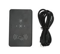 2 in 1 Barcode QR Code RFID Access Control Reader, Fast Scanning Speed RFID Barcode Card Reader, High Sensitivity with Built in Buzzer for Smart Home Office Building, Automatic Ind