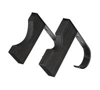 2-in-1 Baseball Bat Wall Holder | 2PCS Iron Wood Black Bat And Cap Display Rack Multifunction Wall Mounted Storage Stand For Living Room Bedroom Entryway Garage Baseball Fans Gift Decor