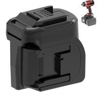 2-in-1 Battery Adapter for Bosch to Einhell, Adapter for Converting 2 x Bosch Professional 18 V System Battery to Einhell 18 V Power Tools (No Battery)