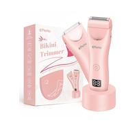 2 in 1 Bikini Trimmer Body Pubic Hair Trimmer for Women Lady with LED Light