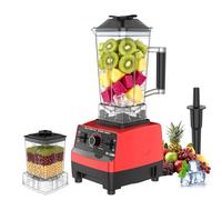 2-in-1 Blender for kitchen,2L Food Blender with Grinding Cup,2000W Jug Blender,15 Variable Speeds for Smoothies, Shakes, Frozen Blends, Ice Crushing & Sauces