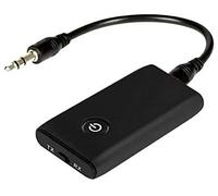 2 in 1 Bluetooth 5.0 Adapter, Mini Portable 3.5mm Jack, Low Latency for PC/TV/Home/Car Stereo & Wired Speakers