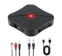 2-in-1 Bluetooth 5.0 Audio Transmitter Receiver for TV, PC - Wireless Audio Adapter & Extender for Headphones, Soundbar, Car Audio System - Seamless Connection Like a Pho-n-ak TV Connector