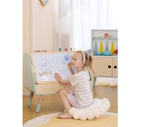 2-in-1 Bookcase Blackboard for Children, HAPE blue
